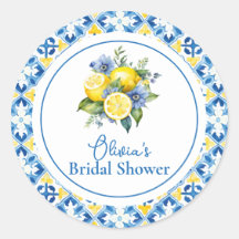 La Dolce Vita Lemon Bridal Shower