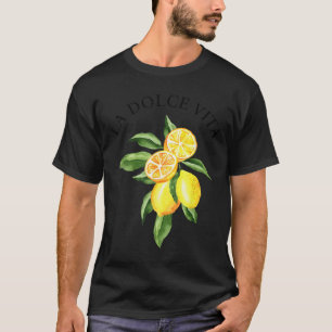 La Dolce Vita Lemon Italian Summer Limoncello Amal T-Shirt