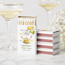 La Dolce Vita Lemon Teapot Bridal Shower Favour