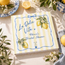 La Dolce Vita Livre d'Or pour Enterrement de Vie d
