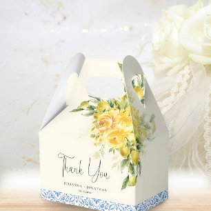 La Dolce Vita - Mediterranean Italian wedding Favor Box