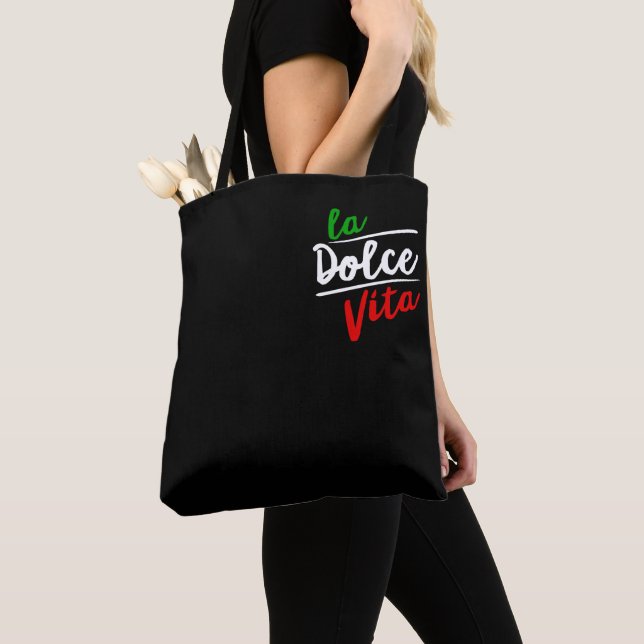 La Dolce Vita Moyen Tout-Sur-Imprimé Sac fourre-to (De près)