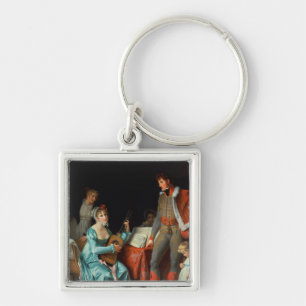 La Duchesse Abrantes et le General Junot Keychain
