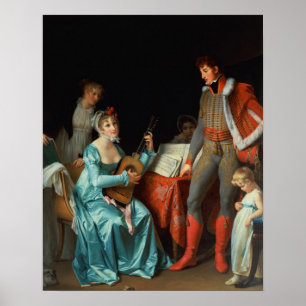 La Duchesse Abrantes et le General Junot Poster