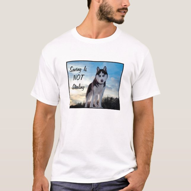La "économie ne vole pas" le T-shirt (Devant)