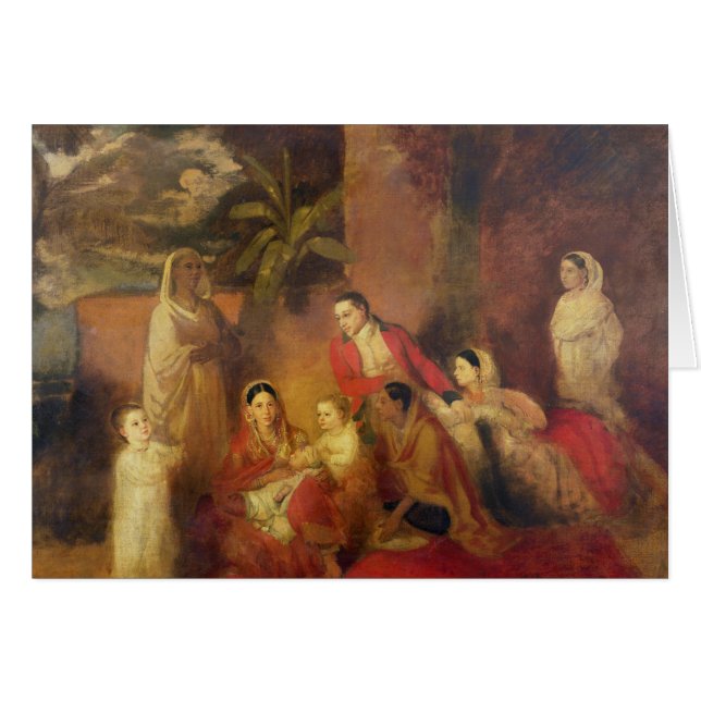 La famille de Palmer, 1785 (Devant horizontal)