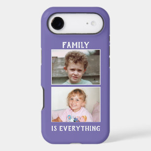 La famille est tout 2 photos de vos enfants violet