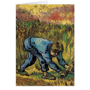 La Faucheuse avec la faucille par Vincent van Gogh