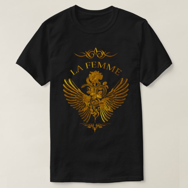 La Femme Beth Dutton Shirt Snake And Rose Dark Art (Design Front)