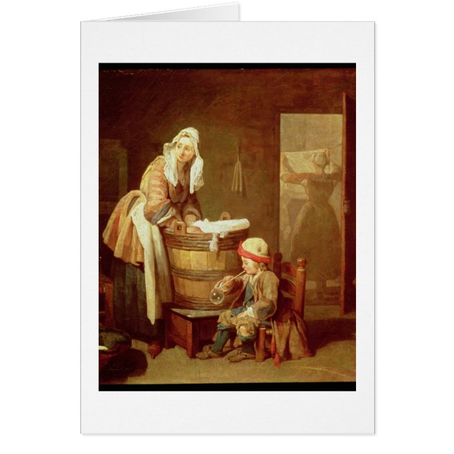 La femme de blanchisserie (Devant)