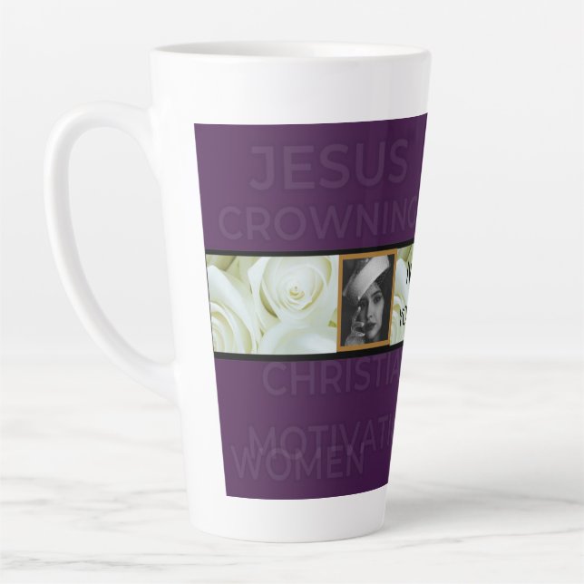 La femme gagnante Jumble Mug (Gauche)