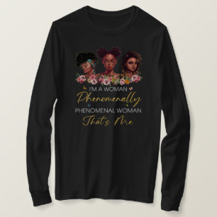 La Femme Phénoménale T-Shirt De Sol Long De Base