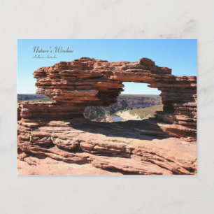 La fenêtre de la nature, Kalbarri - Carte postale