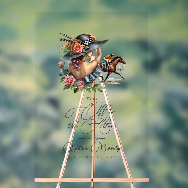 La Fête des mariées Derby "Off to the Altar" Bienv (Neutre)