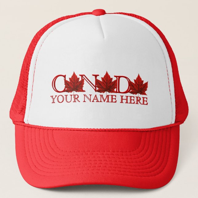 La feuille d'érable du Canada de casquette de (Devant)