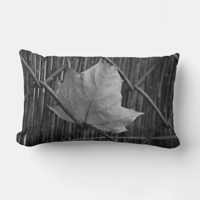 La feuille d'érable sèche - Coussin (Recto)
