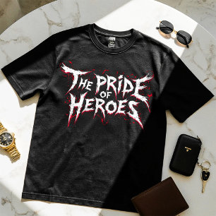 La Fierté des héros - T-shirt Motivational Design