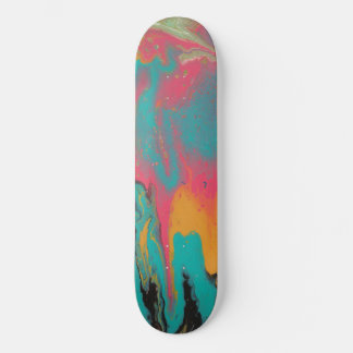 La Fiesta 1 Planche De Skateboard Colorée Lumineus