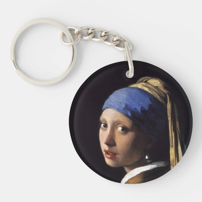 La Fille avec une perle de Johannes Vermeer (Devant)