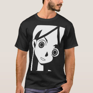 La fille d'Anime observe le T-shirt