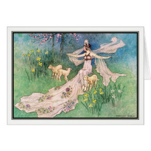 La fille du bûcheron par Warwick Goble