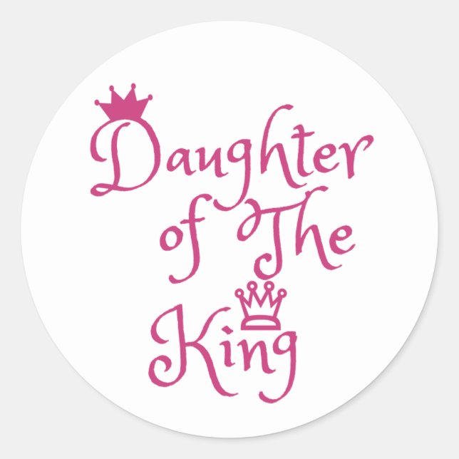 La fille du roi Stickers (Devant)