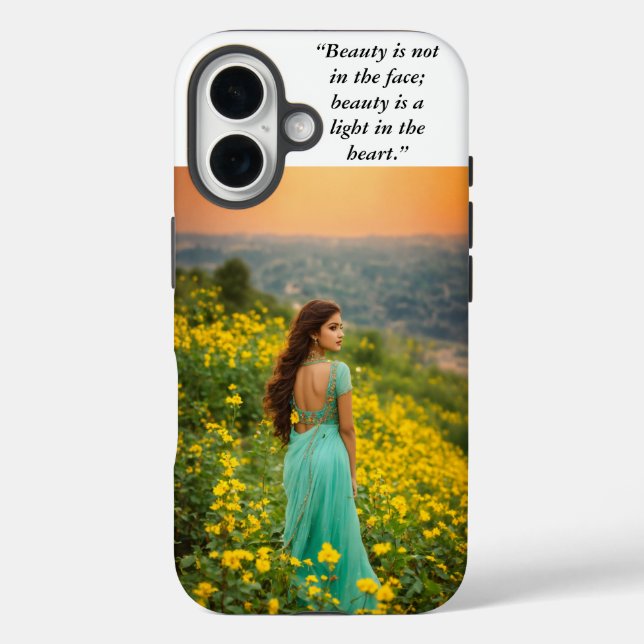 "La fille du Wild iPhone 16 Coque (Verso)