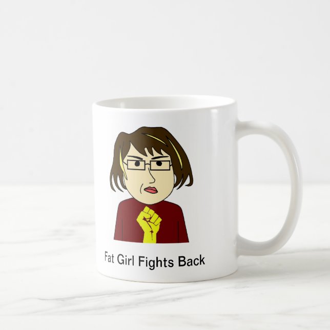 La Fille Grasse se bat contre la Mug (Droite)