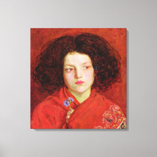 La fille irlandaise, 1860 (huile sur la toile