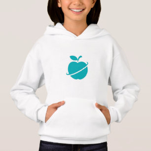 La fille se tire sur le Sweat - shirt à capuche