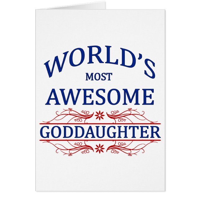 La filleule la plus impressionnante du monde (Devant)