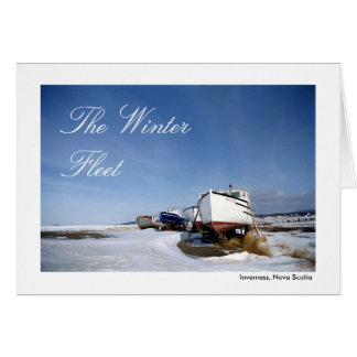 La flotte d'hiver