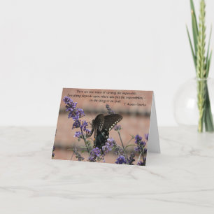 La foi... Carte de correspondance