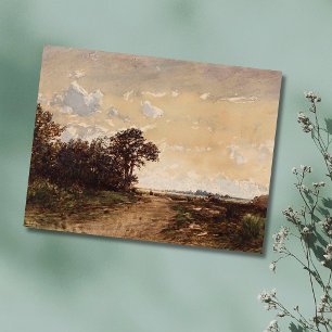 La Forêt De Fontainebleau Aux Environs De Barbizon Postcard