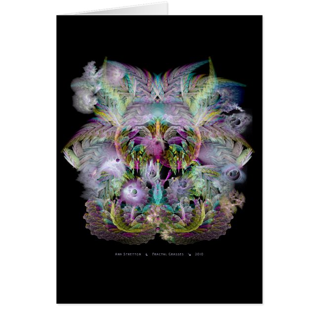 La fractale engazonne la carte (Devant)