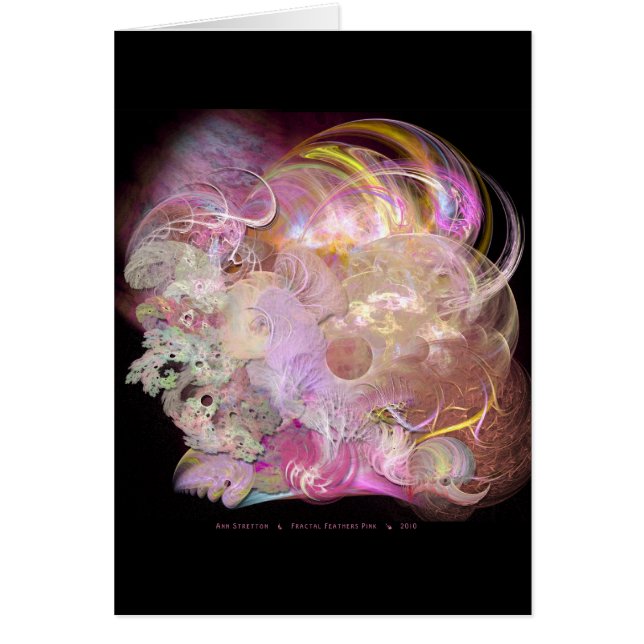 La fractale fait varier le pas de la carte rose (Devant)