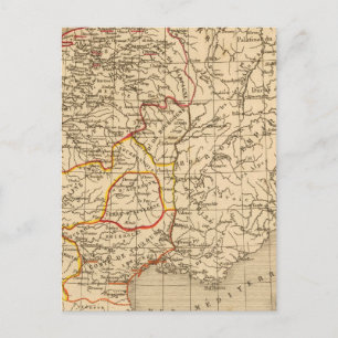 La France 1180 a 1223 Postcard