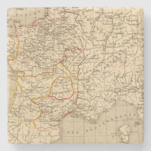 La France 1180 a 1223 Stone Coaster