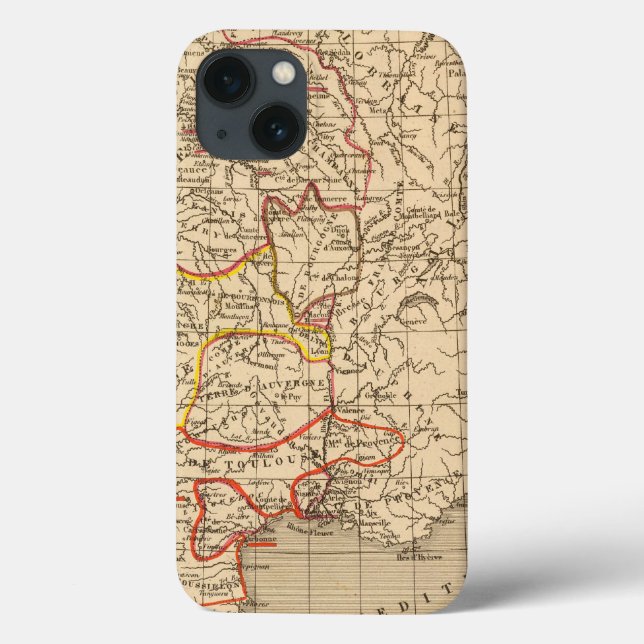 La France 1223 a 1270 Case-Mate iPhone Case (Back)