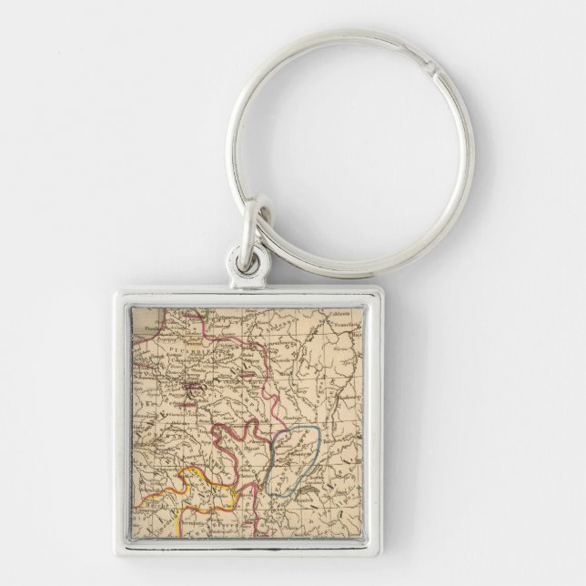 La France 1270 a 1328 Keychain (Front)
