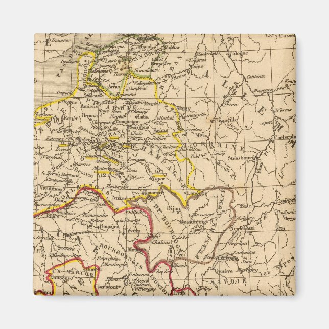 La France 1380 a 1422 Magnet (Front)