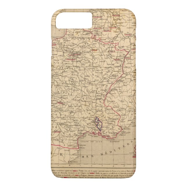 La France 1715 a 1774 Case-Mate iPhone Case (Back)