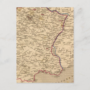 La France 1814 a 1840 Postcard