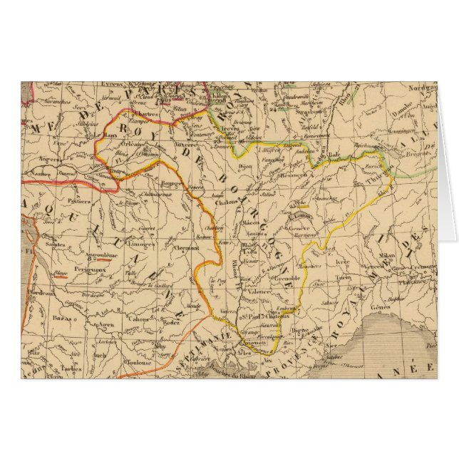 La France apres la mort de Clothaire (Devant horizontal)