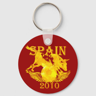La Furia Roja Spain 2010 keychain for fans