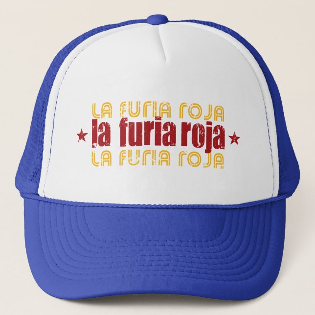 La Furia Roja Trucker Hat (Front)