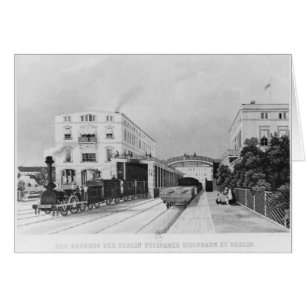 La gare du train Berlin-Potsdam