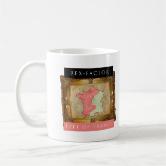 La gauche de la France, tasse simple