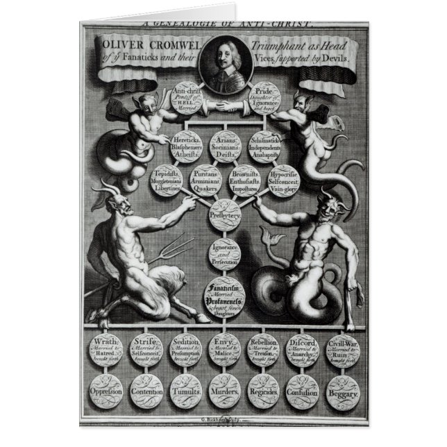 La généalogie d'Oliver Anti-Christ (Devant)