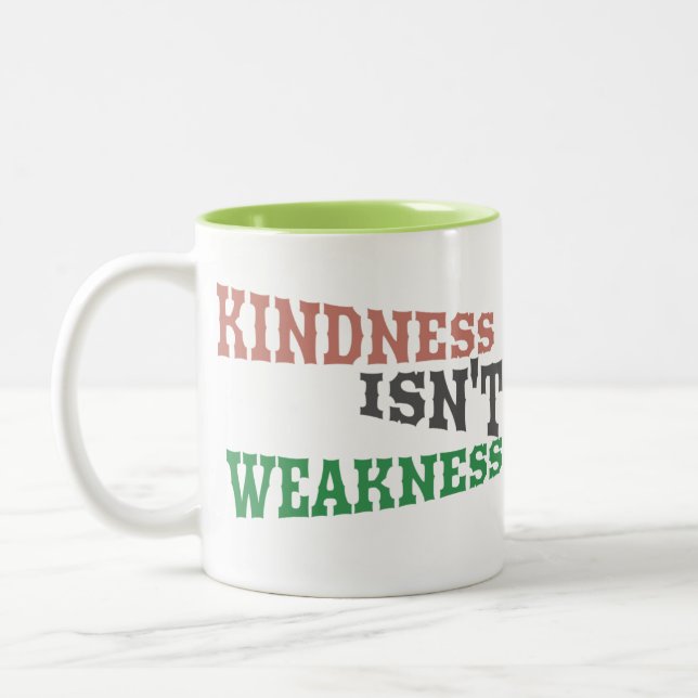 La gentillesse est le pouvoir Mug (Gauche)